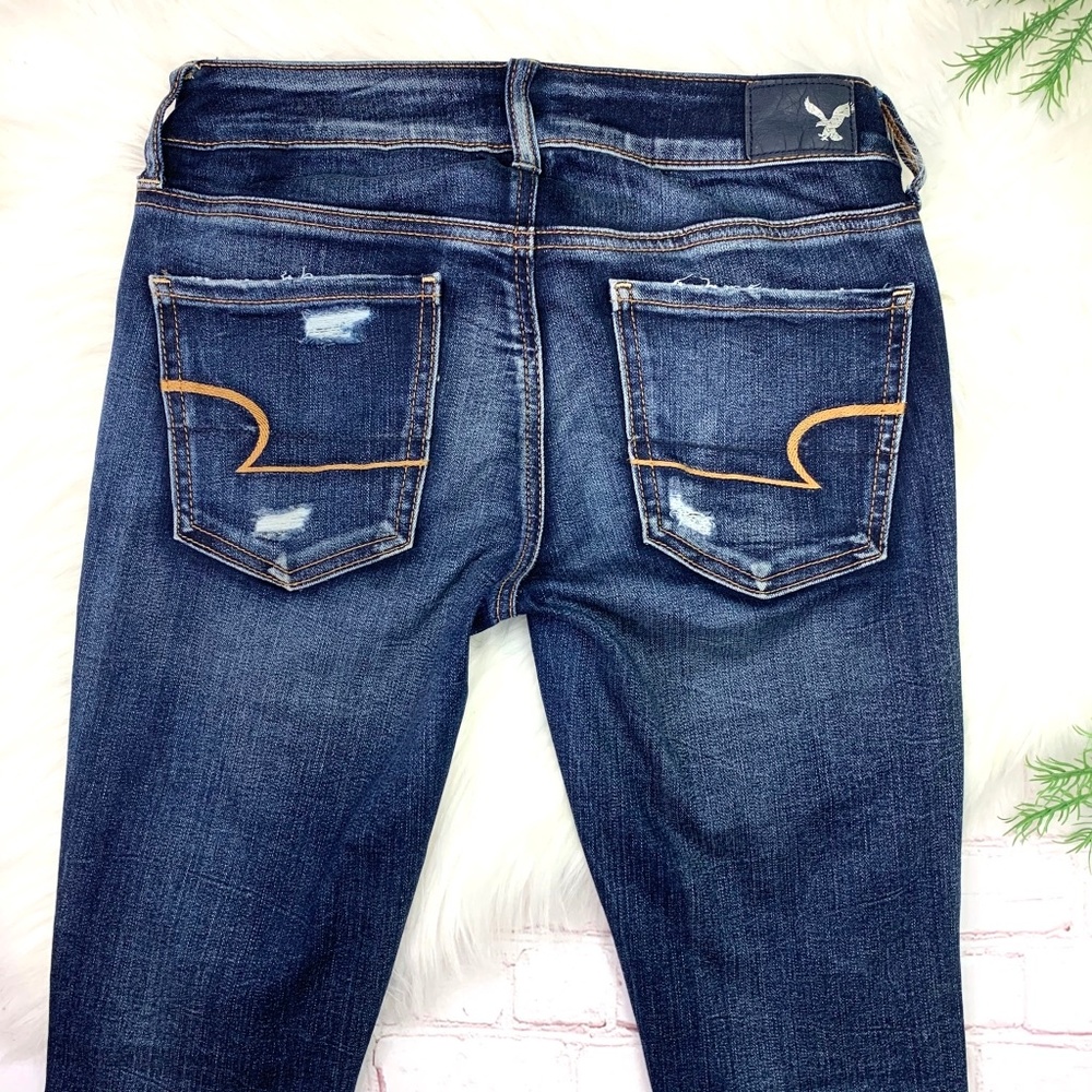 🚫SOLD! 👖NWOTI•AEO🦅•I Destroyed Superlow Jegging - Picture 6 of 8